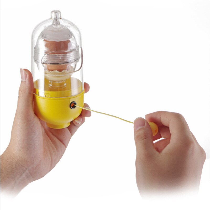 Kitchen Egg Scrambler Golden Egg Shaker Mixer Scramble Eggs Whisk Inside The Shell Manual Cooking Tool