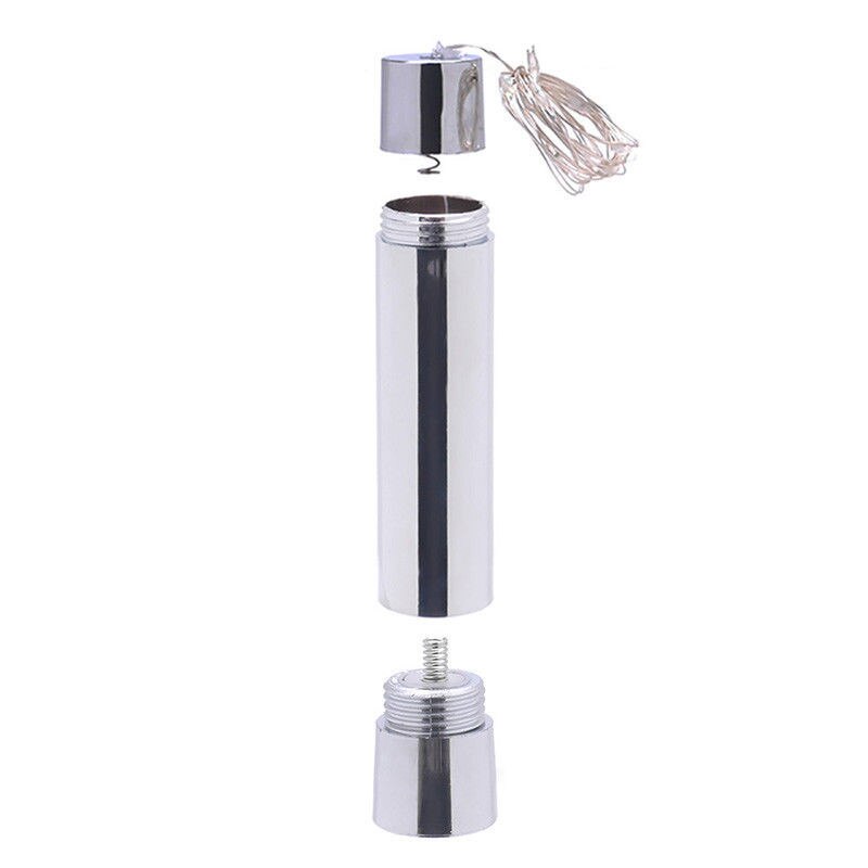 String Lights Silver LED Wine Bottle Lights Battery Powered Cork Shape Glass Bottle Stopper Lamp Christmas Garlands Decor