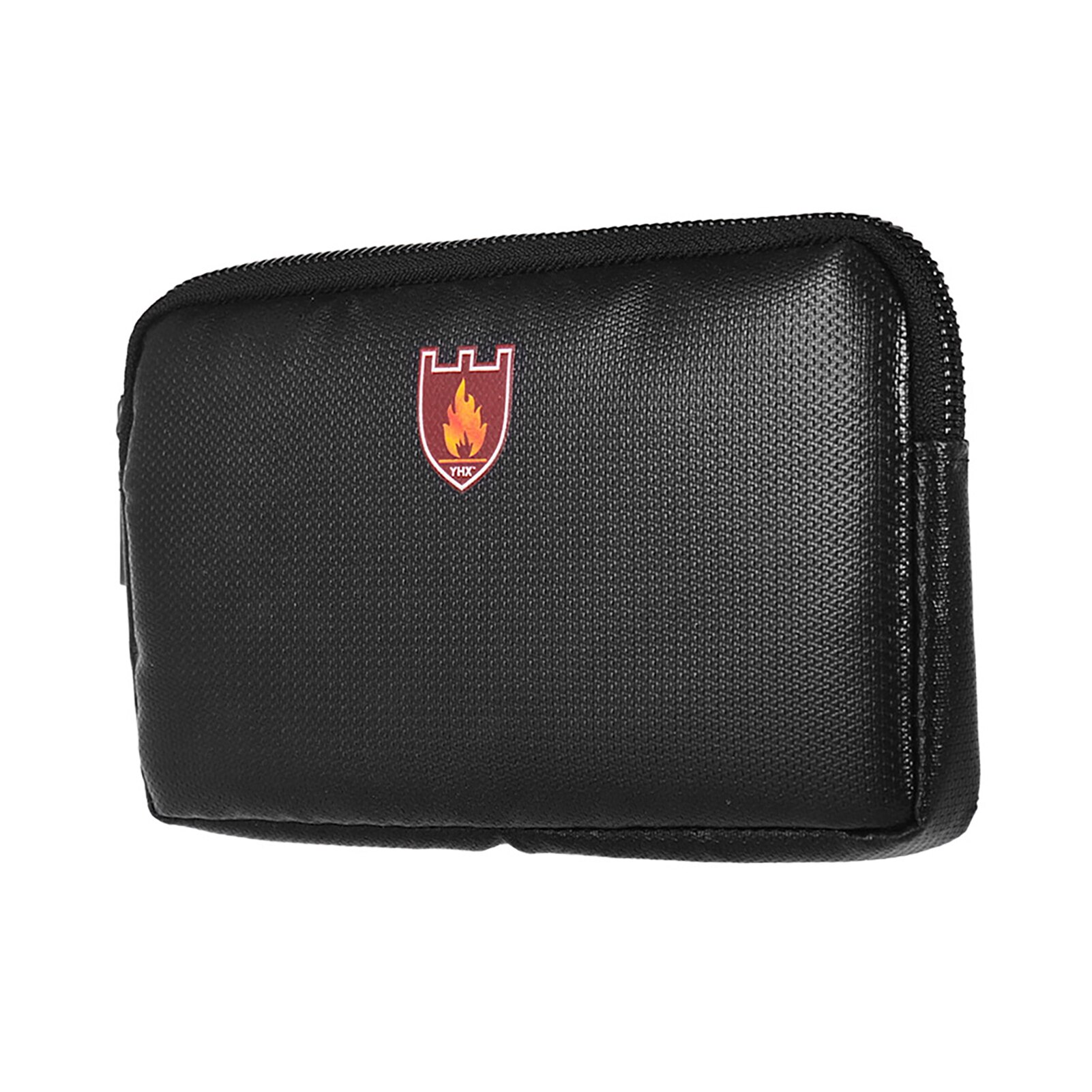 Portable Safe Organizer Fireproof Bag 8.19*4.65in Zipper Closure for Electronic Products Mobile Phones Powerbanks: Default Title