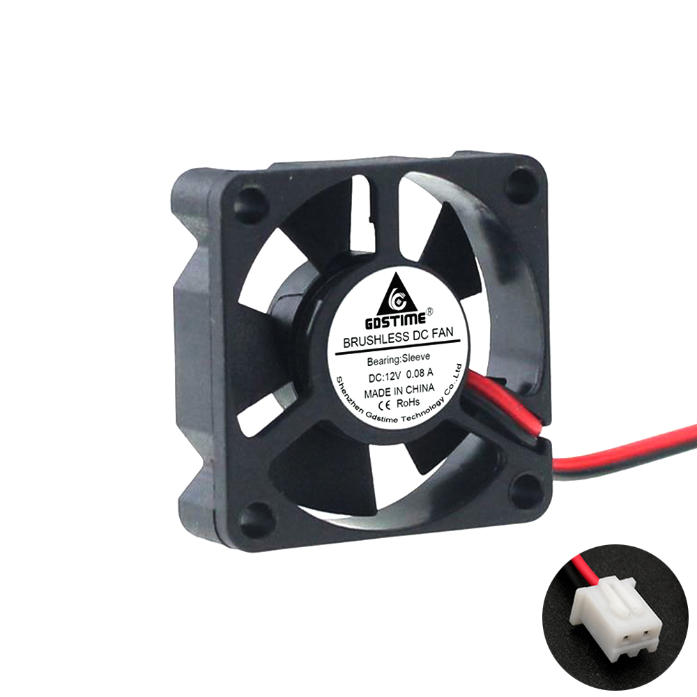 3510 mini chłodzenie chłodnicy bezszczotkowy 5V 12V 24V wentylator 3.5cm 35mm 35X35X10mm nawigacja samochodowa Humidificatio mały wentylator darmowa wysyłka: 12V XH2.54 2PIN