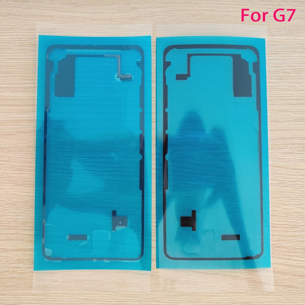 10 Pçs/lote Original Adesivo Adesivo Para LG G6 G7 V40 V50 V60 G8 G8S G8X G9 Quadro Habitação Voltar Vidro Tampa Da Bateria Fita Autocolante