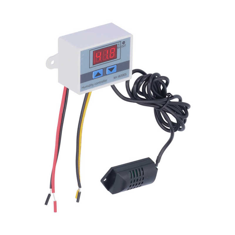Humidity Control Switch Digital Humidity Controller High Accuracy for Greenhouse Mushroom Grow