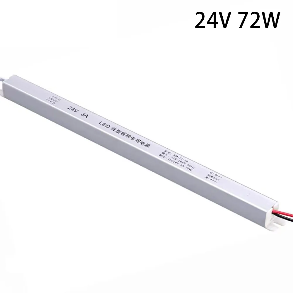 LED Driver Power Supply Lighting Transformer Switching LED Driver AC220V To DC 12V/24V Board Power Part For LED Light Strip Lamp: Red