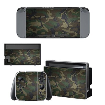 Cool CS Camouflage Sticker Vinyl Skin For Nintendo Switch NS Console Controller Protector Classic Cover Decals: YSNS0259