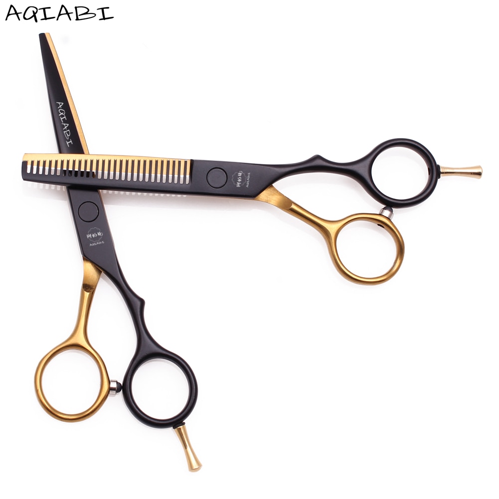 AQIABI JP-ciseaux en acier pour coiffeur, ciseaux de coupe de cheveux professionnels, 5.5 pouces, AQIABI JP, A1029