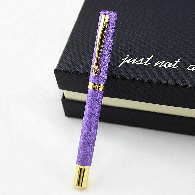 Diamond Fountain Pen Ink Pens Luxury Calligraphy Pen Dolma Kalem Office Stationery tinta caneta tinteiro fuliwen fountain pen: F