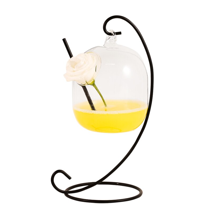 Hængende flaske cocktail glas kop jern kunst personlighed høj kapacitet drinkware bar husholdningsrestaurant dekorative kopper: Default Title
