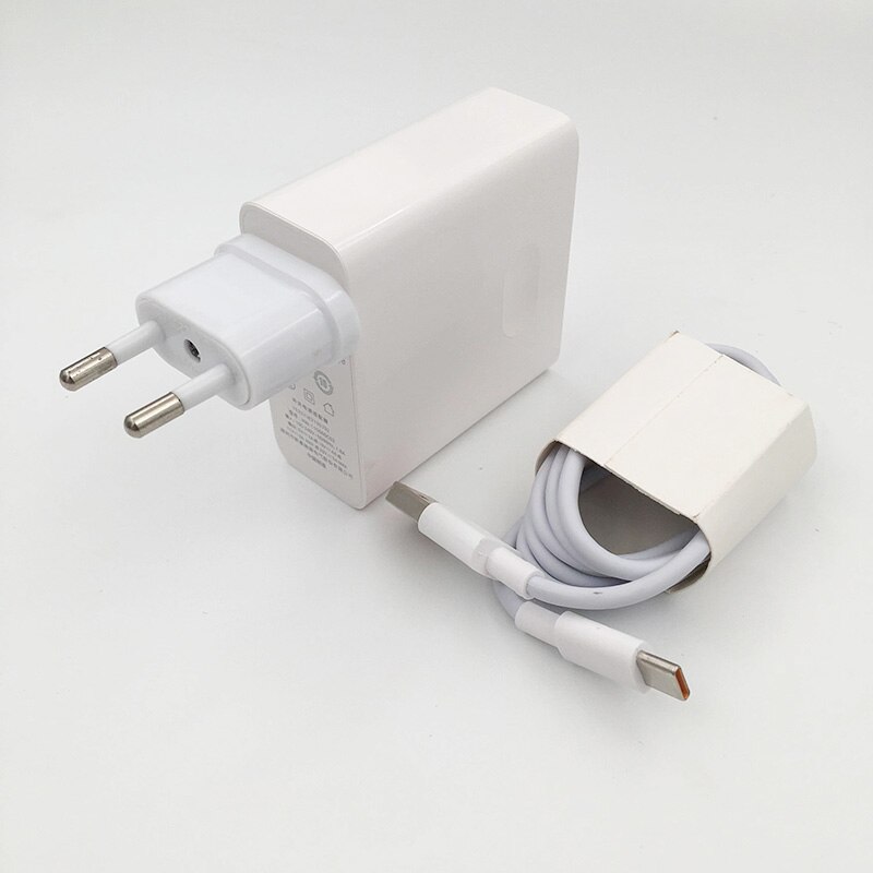 Originele Honor 100W Super Charger Adapter 6A Usb Type C Kabel Voor Honor 50 60 Pro Se Magic 3 huawei Mate 40 30 P50 Nova 8 9 Pro: EU Charger Add Cable