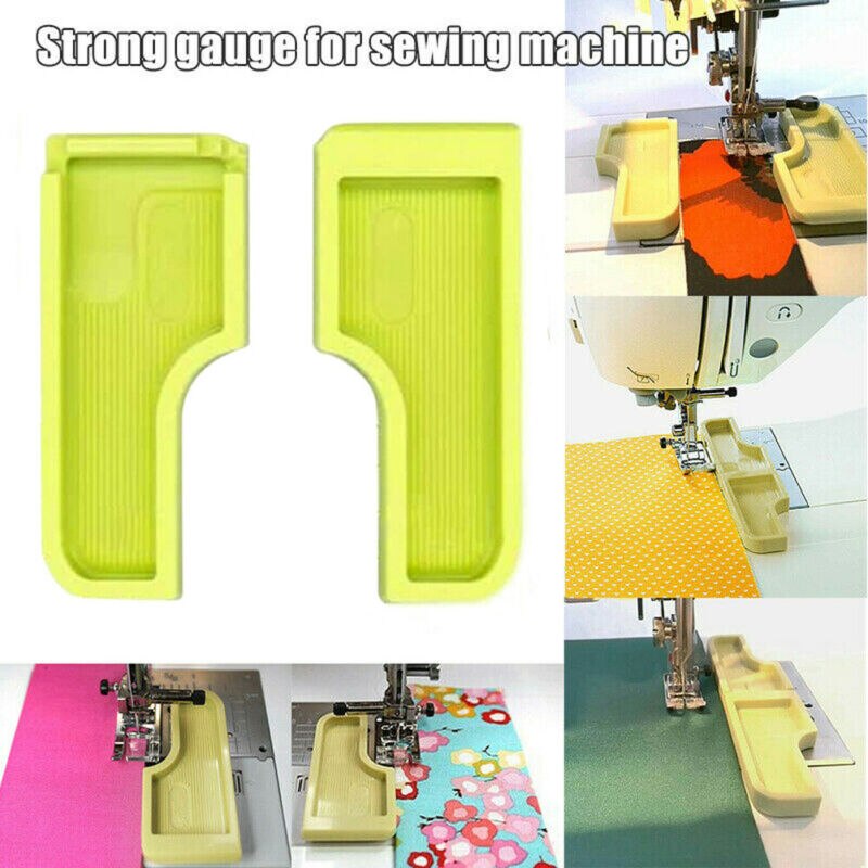 2Pcs Sewing Seam Guide Positioning Plate Function Sewing Machine Positioning
