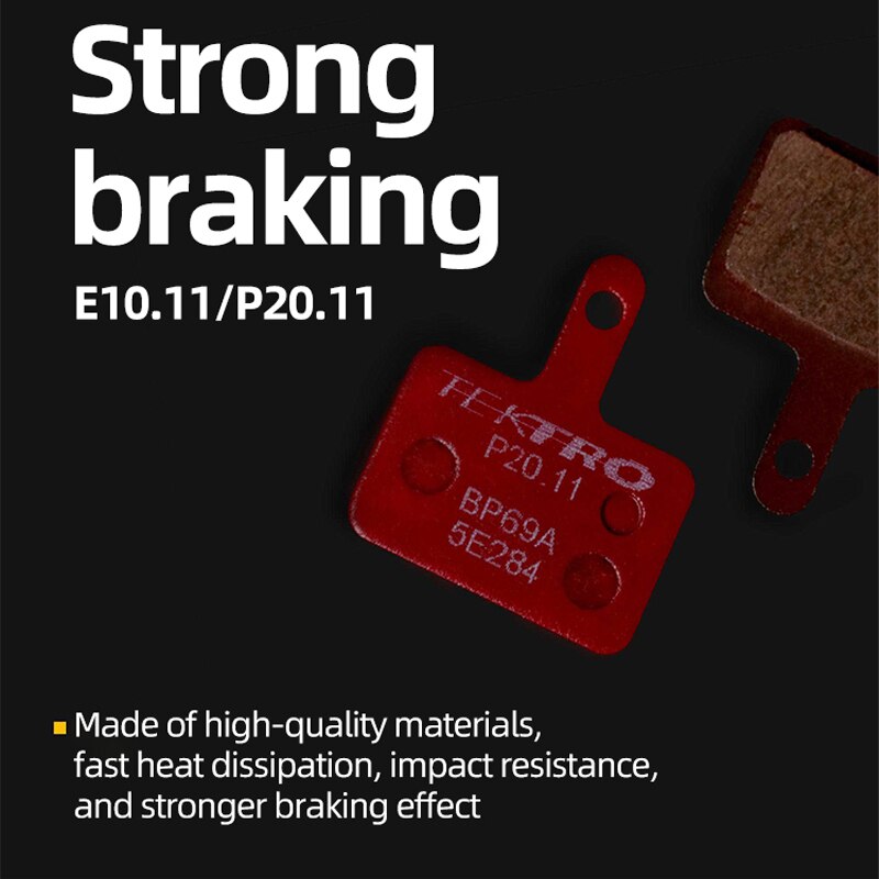Tektro P20.11 Mtb Fiets Schijfrem Pad Metalen Keramische Pad Voor Shimano M7100 M8100 M9100 M987 M985 M785 M675 M615 m447 M395 M375