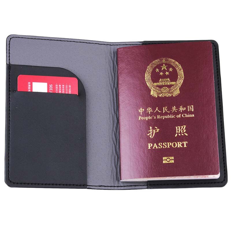 Tarjetas de crédito de viaje para hombre y mujer, fundas para pasaporte para amantes de la novia y el novio, soporte para identificación y documentos, novedad