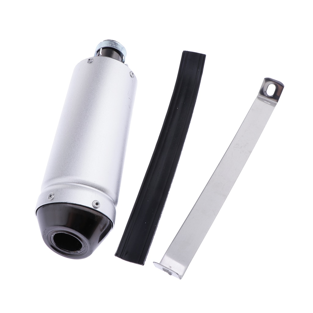 28mm Motorcycle Exhaust Pipe Muffler Adapter Inlet Tail Connector Modified Universal For 50/70/90/110/125CC Scooter ATV Quad