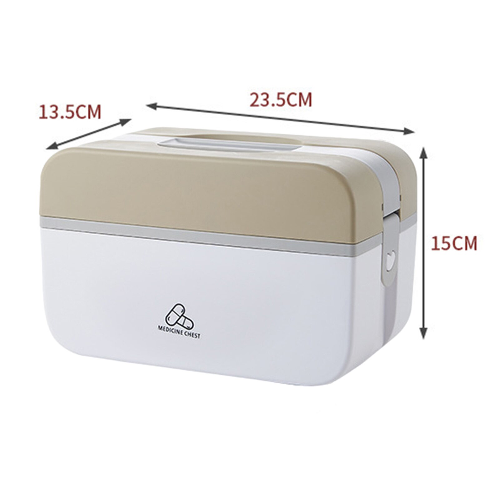 Medicine Storage Box Foldable Safe Portable Medicine Organizer Pill Box Splitters Pill Storage Organizer Container