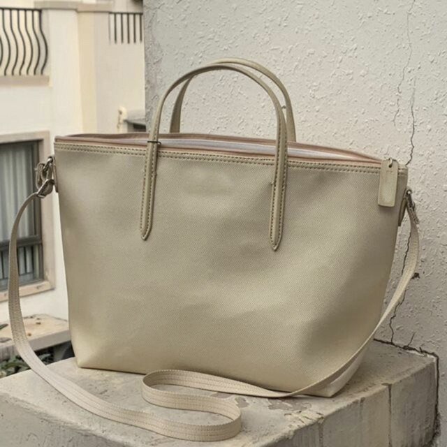 nueva mujer medio cocodrilo bolsos de hombro Tote Commuter mensajero bolsa de momia francés bolso de compras bolso de mujer de verano: Gold