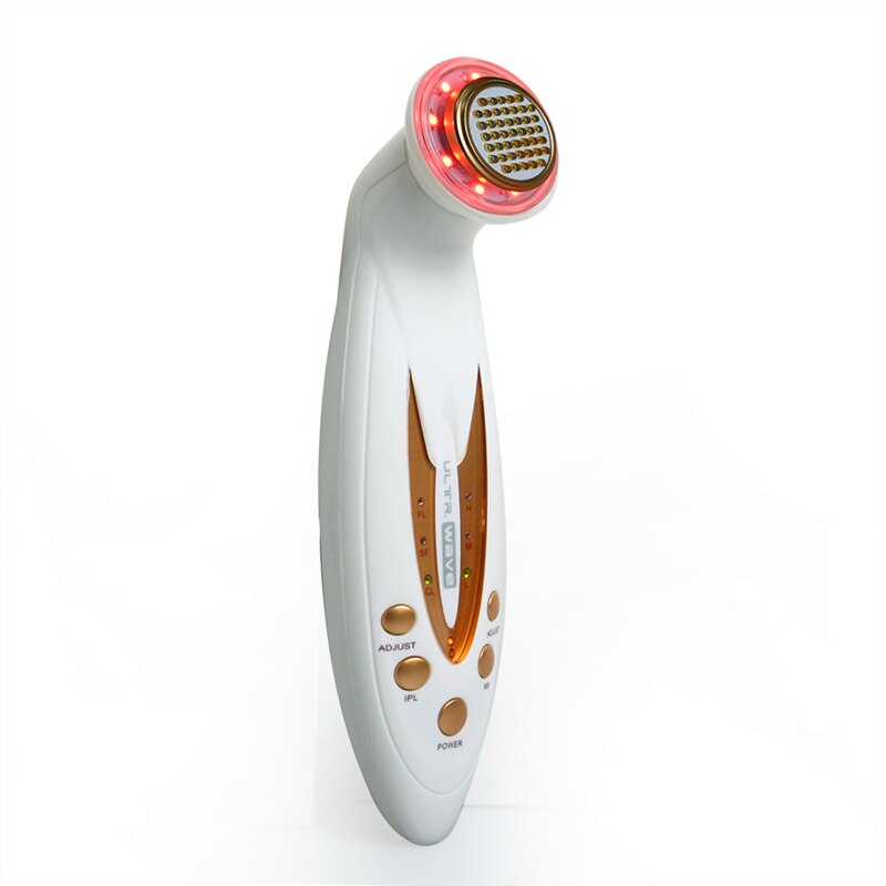 Aoko led fóton terapia dispositivo rf radiofrequência máquina da beleza face lifting remoção do enrugamento pele aperto massagem facial spa