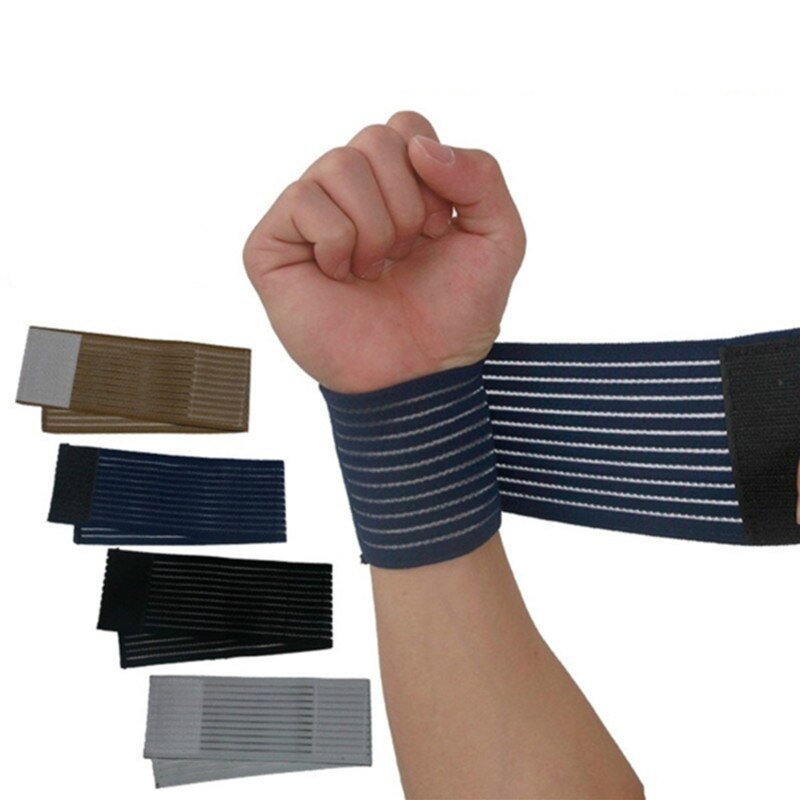 Handgelenkbandage, elastische sportbandage, handgelenkstütze mit klettverschluss, fitnessbandage, tennisbandage aus baumwolle, handgelenkbandage