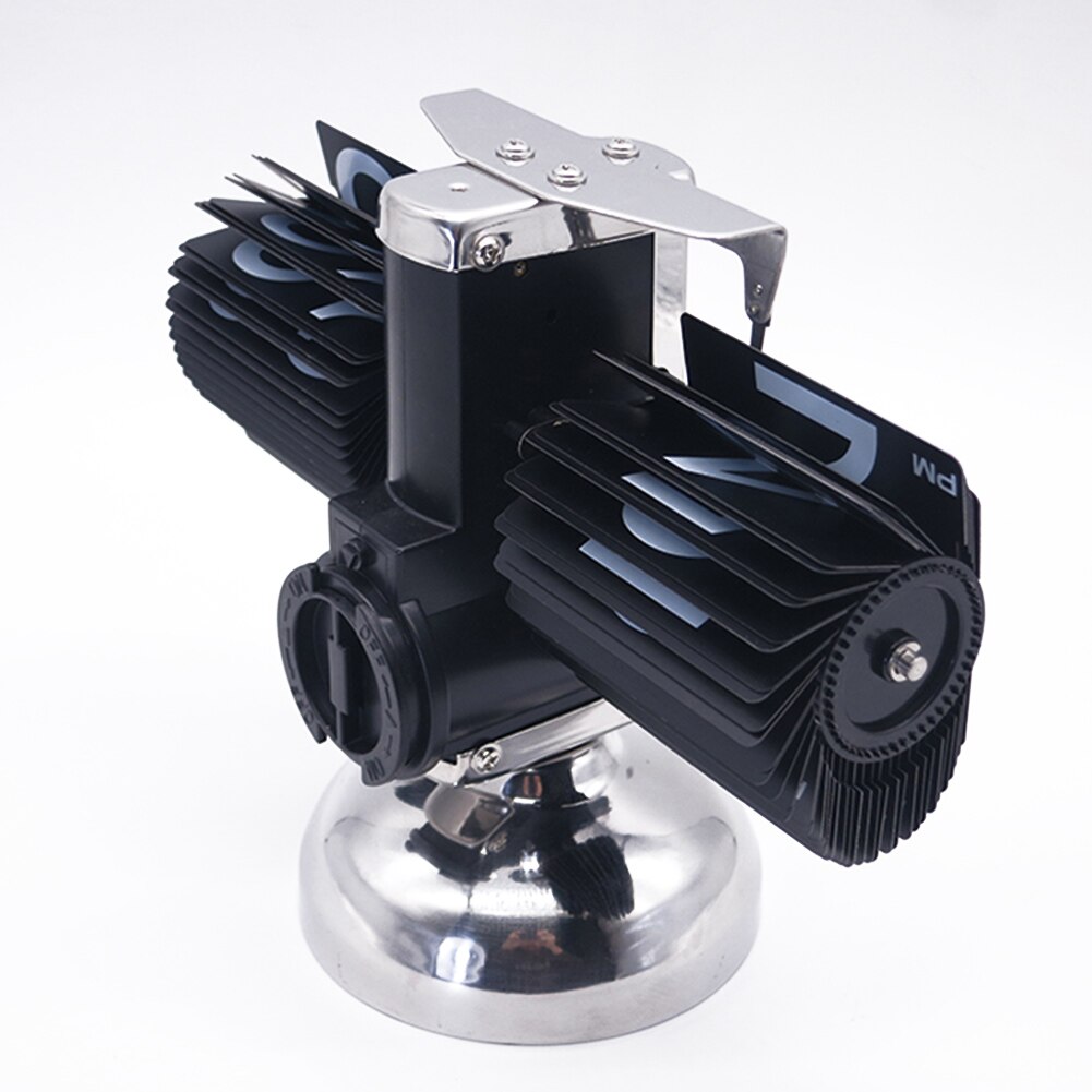 Flip Desk Clock Mechanical Retro Digital Flip Down Clock Internal Gear Operated Clock Home Office Decor HG99