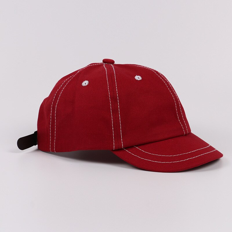 Hat kvinders baseball cap sommer baseball cap sort student justerbar baseball cap: Farve 4