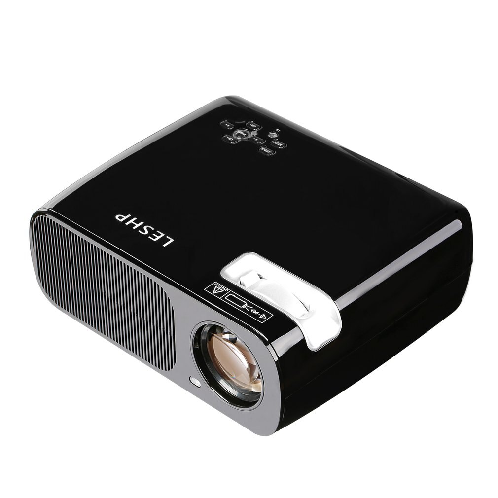 Leshp Video Projector 2600 Lm Home Cinema Theater Ondersteuning 1080P Hd 3D Met 5.0 Inch Lcd Tft Display + gratis Hdmi BL20