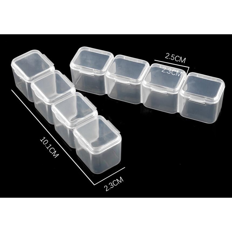 56 Grids Zerlegbare Diamant Stickerei Zubehör Diamant Malerei Boxen Kreuz Stich Cases Lagerung Organizer Home Storage