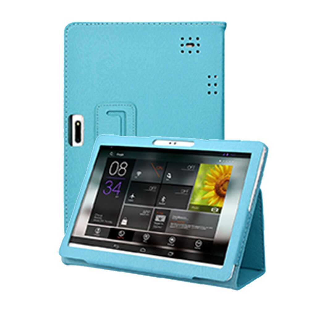Universele Folio Leren Stand Cover Case Voor 10 10.1 Inch Android Tablet Pc Tabletten & E-Books Case: B1