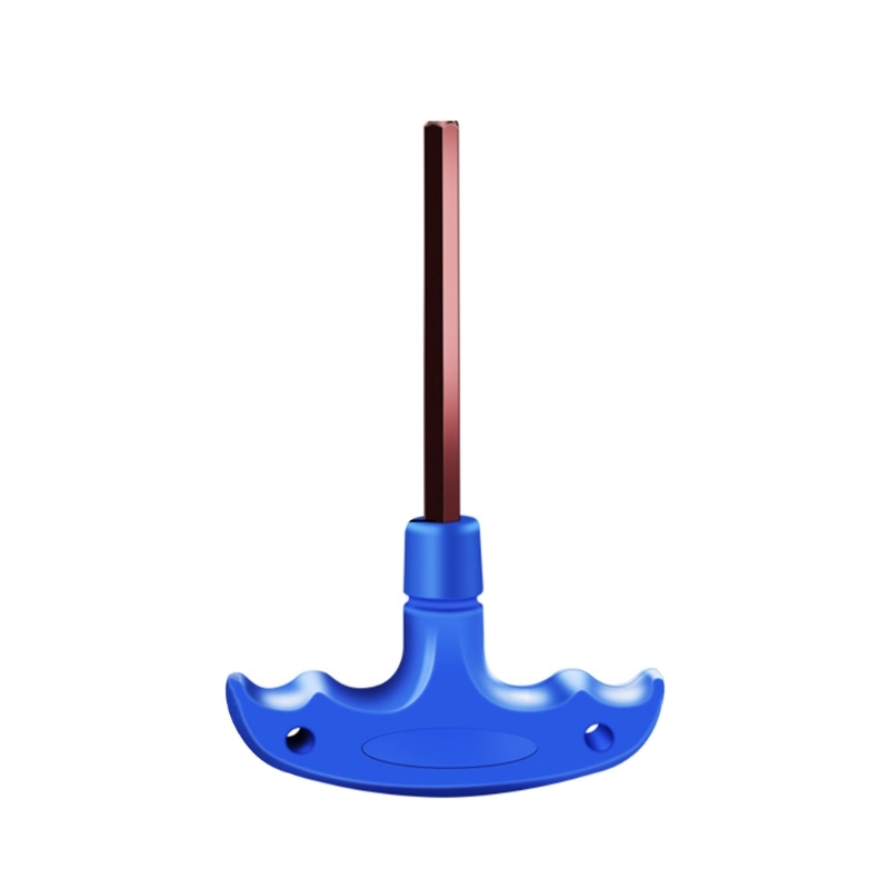 Reliable T-Handle Allen Wrench with Rubber Grip Long Handle Allen Key