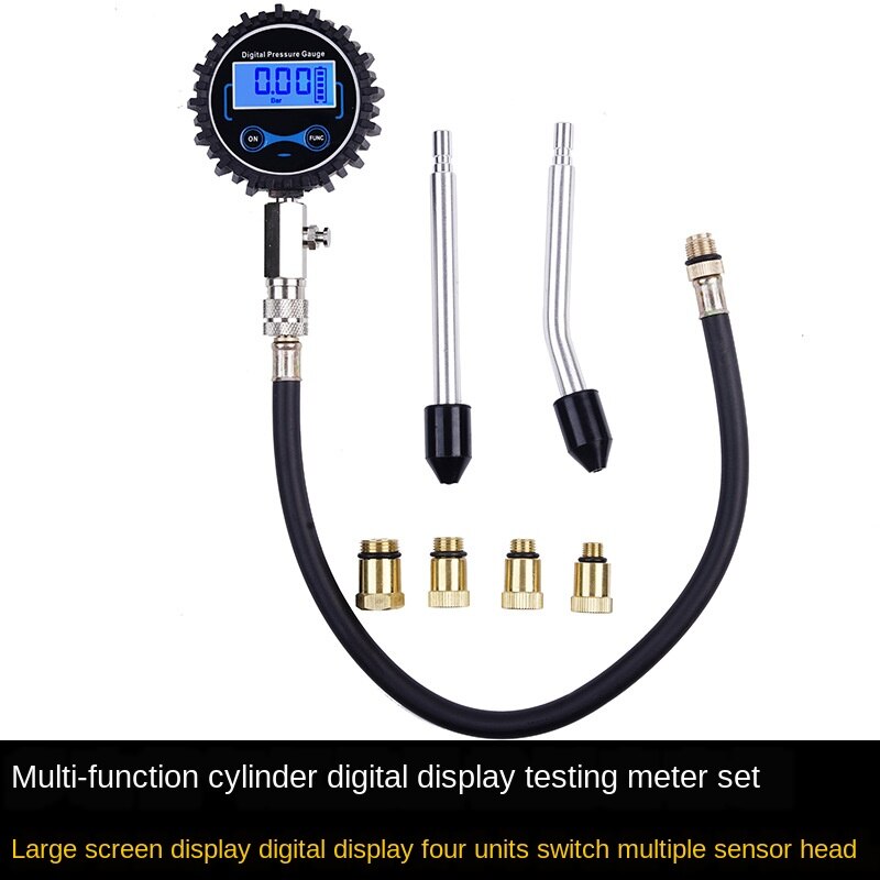 Automobile cylinder test meter cylinder pressure gauge maintenance test meter engine digital display meter