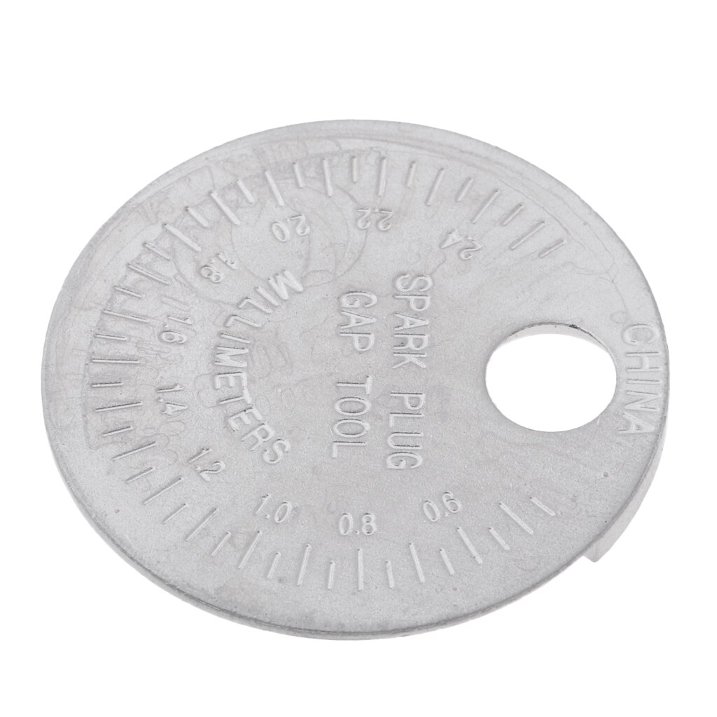 Spark Plug Gap Gauge Gapper Feeler Tool 0.020 Inch... Grandado