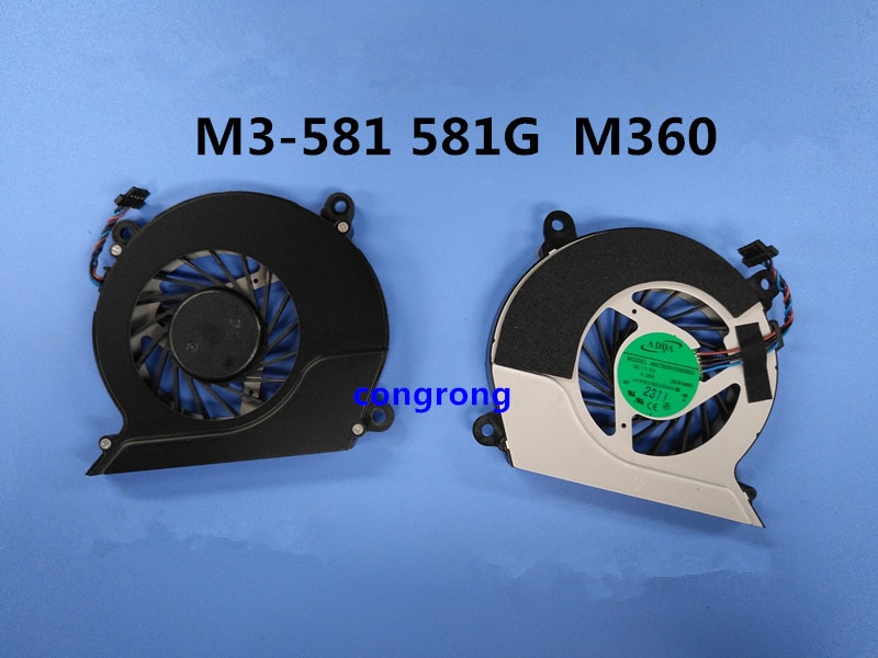 Laptop CPU Cooling fan for Acer Aspire M3-581 M3-581T M3-581G M3 MA50 fan AB07805HX09DB00 0CWJM50