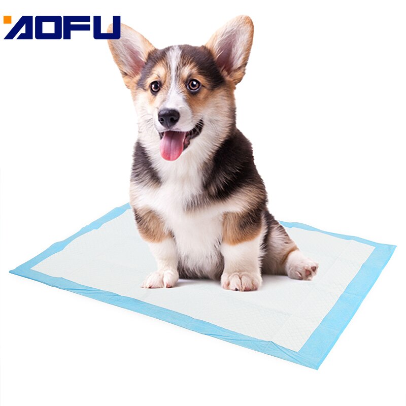 100 Pcs 33 X 45cm Poop Scooper Diaper Changing Mat Pad Paper for Absorbent Waterproof Disposable Cleaning Supplies Dog Toilet