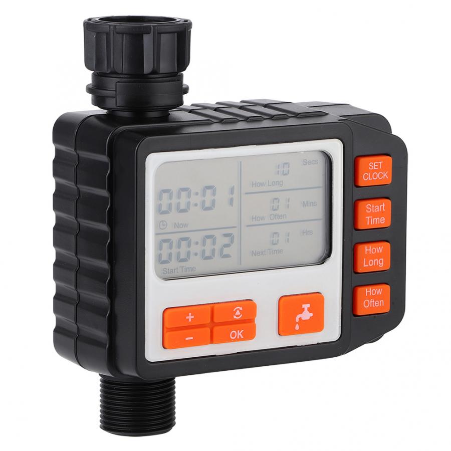 Watering System Electronic Garden Watering Timer Automatic Watering Irrigation Controller LCD Display irrigator