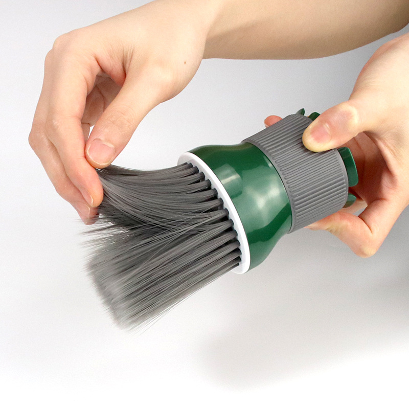 Barbertop-cepillo secador de pelo para salón, limpieza de cuello tourbano, peluquería, corte de pelo, herramienta de cepillo de peluquero triturado