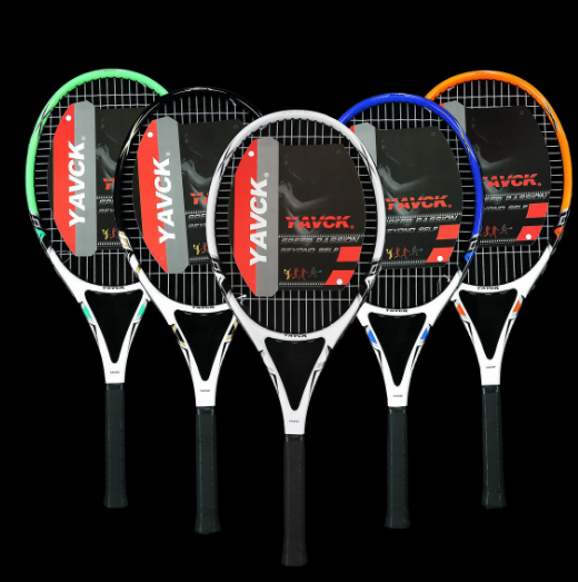 Tennis Racket Composiet Carbon Mannen En Vrouwen Beginner Sport Studenten Gebruik Racket Training Netto Racket