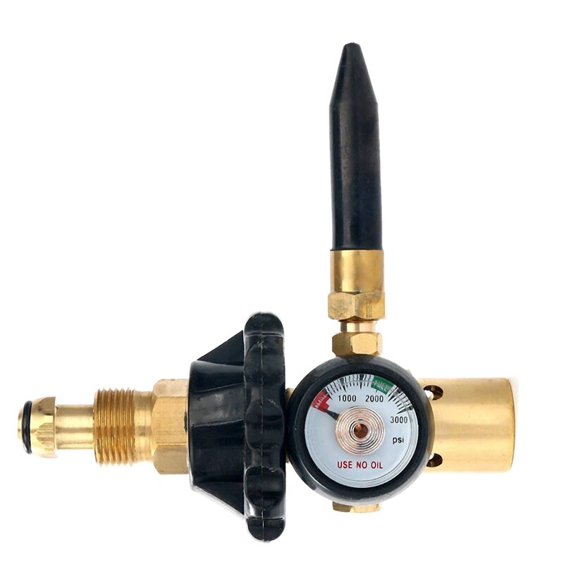 Helium Panzer Regler Füllstoff Ventil Für Luftballons Mit Manometer Pkg/1: Ursprünglich Titel
