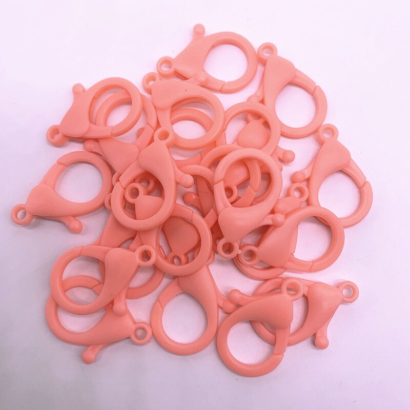 10 sztuk/partia 35*20mm cukierkowe kolory Lobster klamrami haki breloczek słodkie breloki dla DIY Charms brelok two...: 06