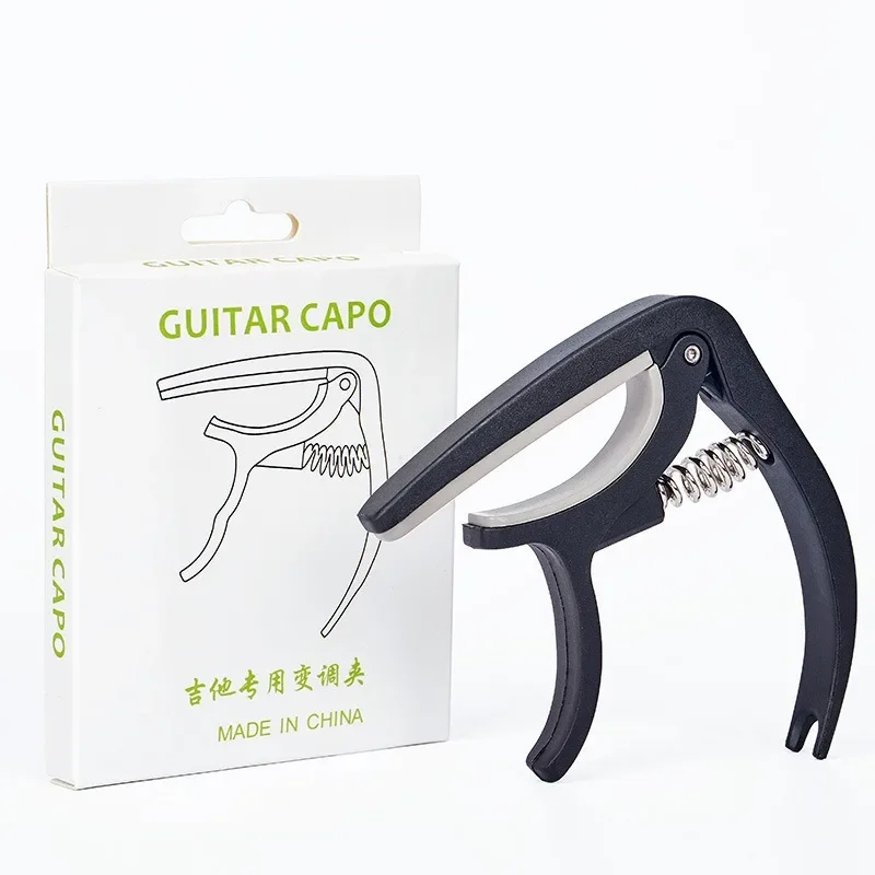 Guitar capo klemmer hurtigudløser tuning til 6- strenget akustisk elektrisk guitar ukulele bas musikinstrument tilbehør