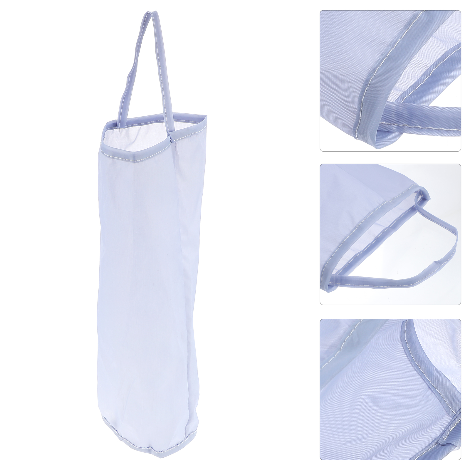 Kitchen Wall Mount Grocery Bag Dispenser Plastic Bag Holder Garbage Bag Organizer
