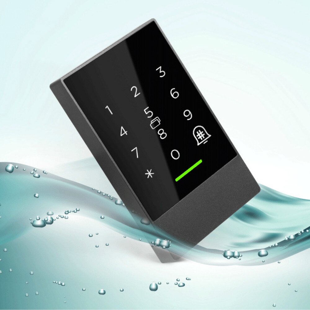 IP66 Waterproof Mobile phone App rfid access control Wifi door lock reader Password Bluetooth Access Control Keypad