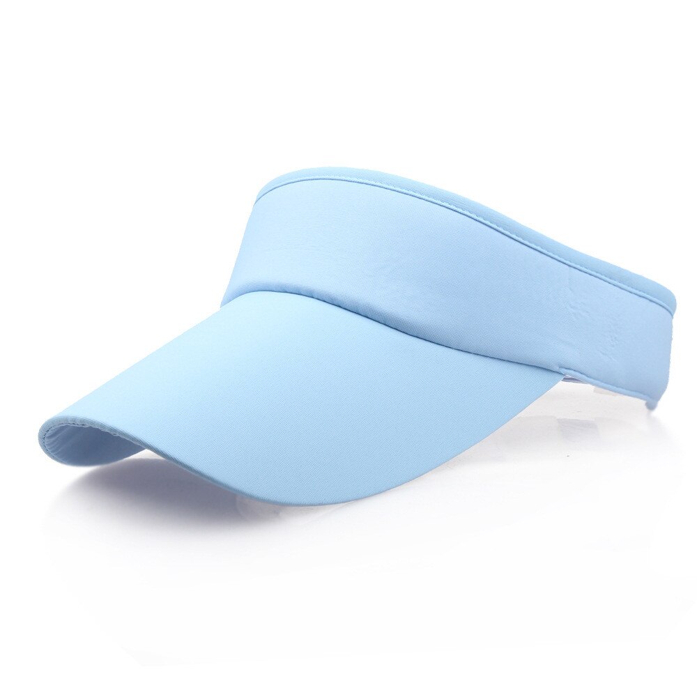 Men Women Sun Sports Visor Hat tennis con proteccion Cap Sport Headband Classic Hat Pure color Simple style Cap шляпы женские