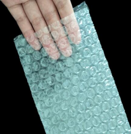 10*20cm 50pcs Plastic Wrap Envelope white Bubble packing Bags PE clear bubble bag Shockproof bag double film bubble bag
