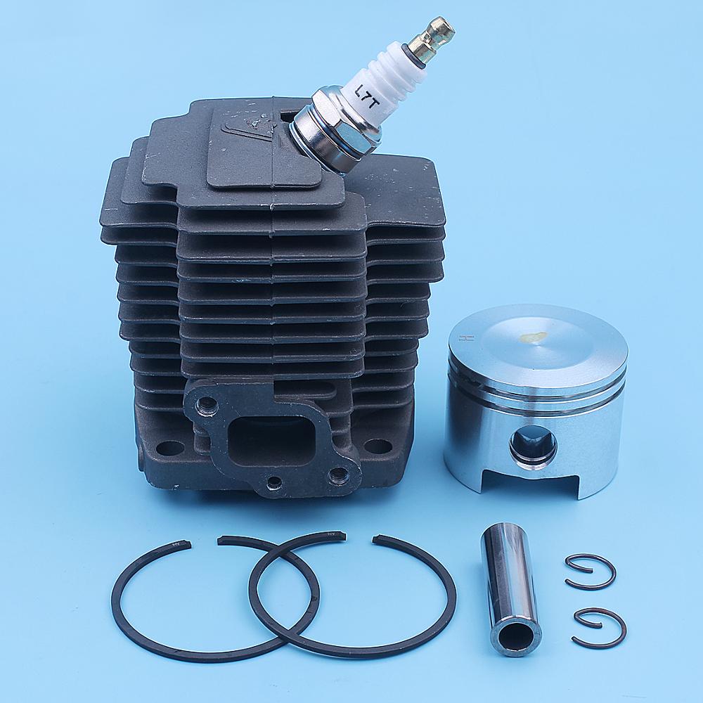 44mm -sylindret stempelsett for kawasaki  th48 kbh 48a ha048j ha048j-as50 motorsag 11005-2123, 11005 2123 reservedeler