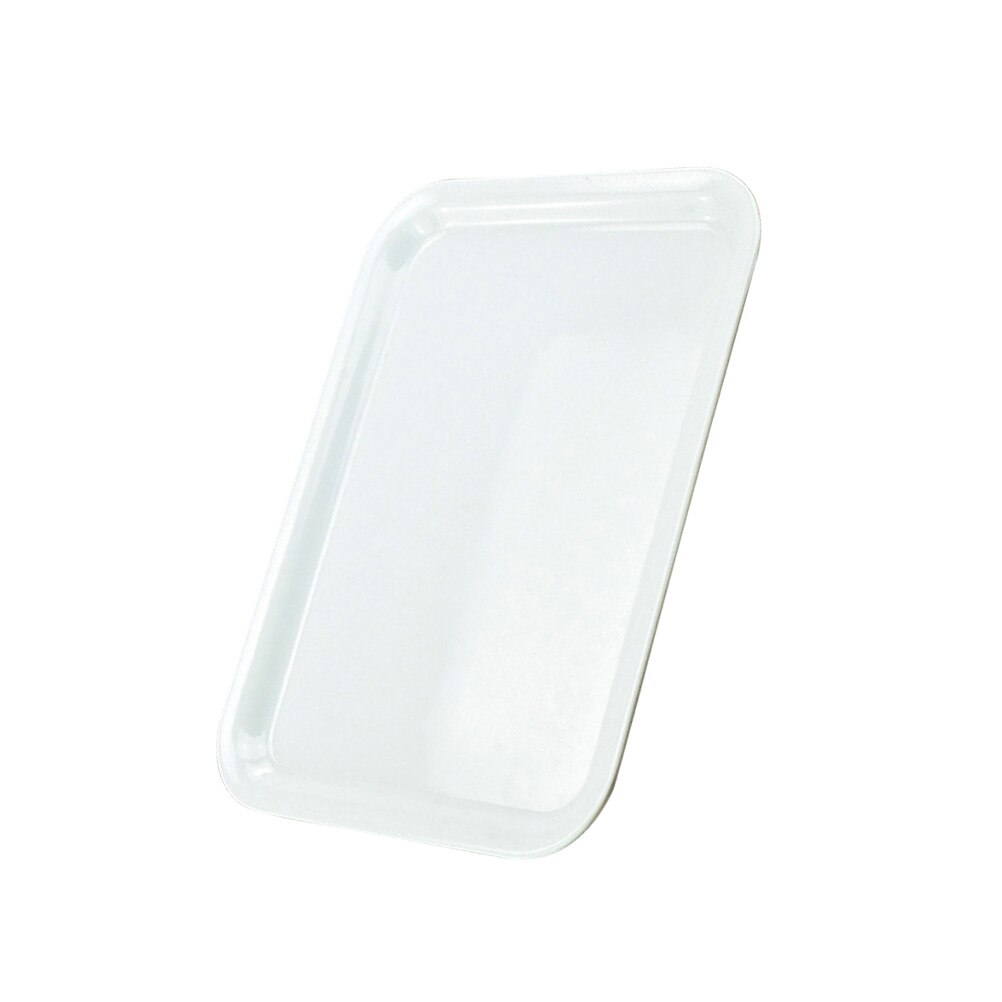White Serving Tray Rectangular Serving Platter Food Tray Party Supplies Plates (Small Size)