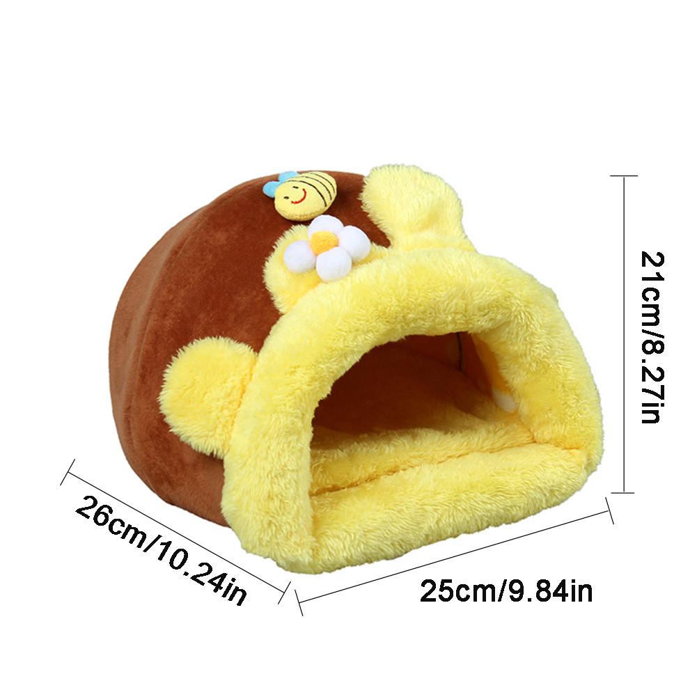 Peluche animale domestico Casa cavie criceti ricci conigli ratto olandese super caldo di alta qualità carino caldo ottavino animale letto criceto