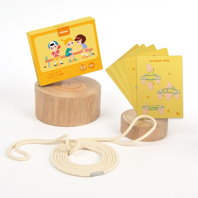 Cikyner Cat's Cradle String, 8 Pcs Finger String Game 2m Long 2mm Diameter Cats Cradle With Instructions Polyester Colorful String Toy Supplies Ideal For Gifts For Girls And Boys On Birthday Easter