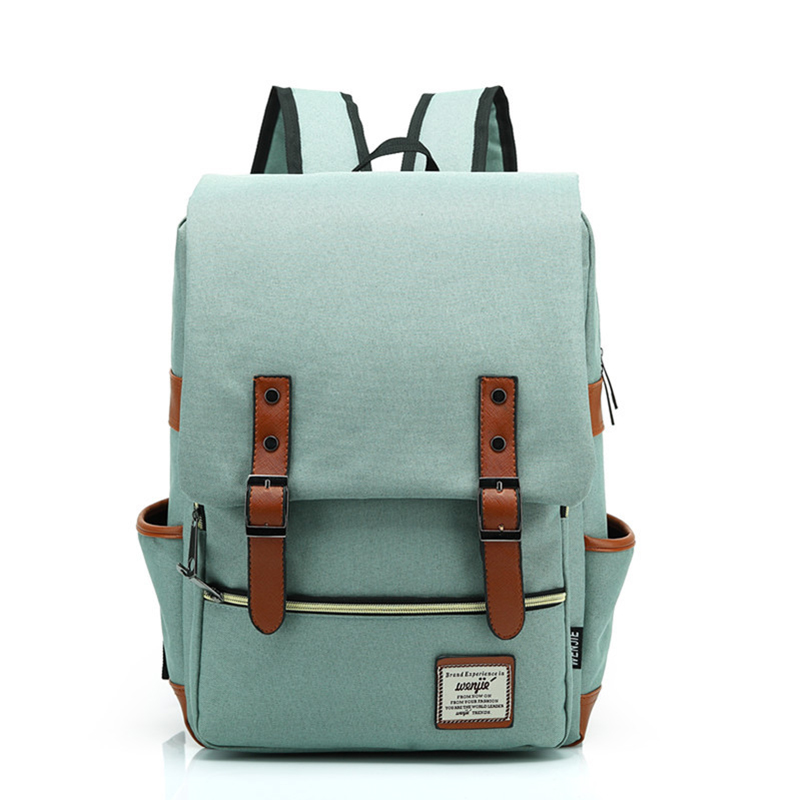 Zakelijke Laptop Rugzakken Casual Daypacks Outdoor Rugzak Schooltas Mannen Vrouwen Reizen Backpack Past tot 15.6Inch Macbook: green