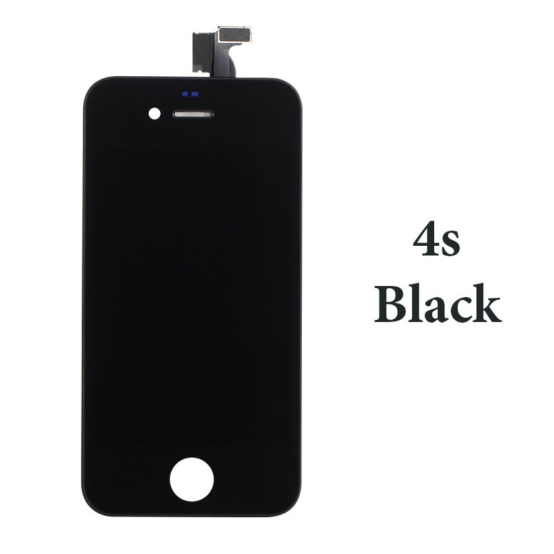 100% Tested Good Display For iPhone 4s 5s 6 LCD Screen for iphone 6s 7 Display 3D Touch Digitizer Assembly Replacement: for ip4s Black