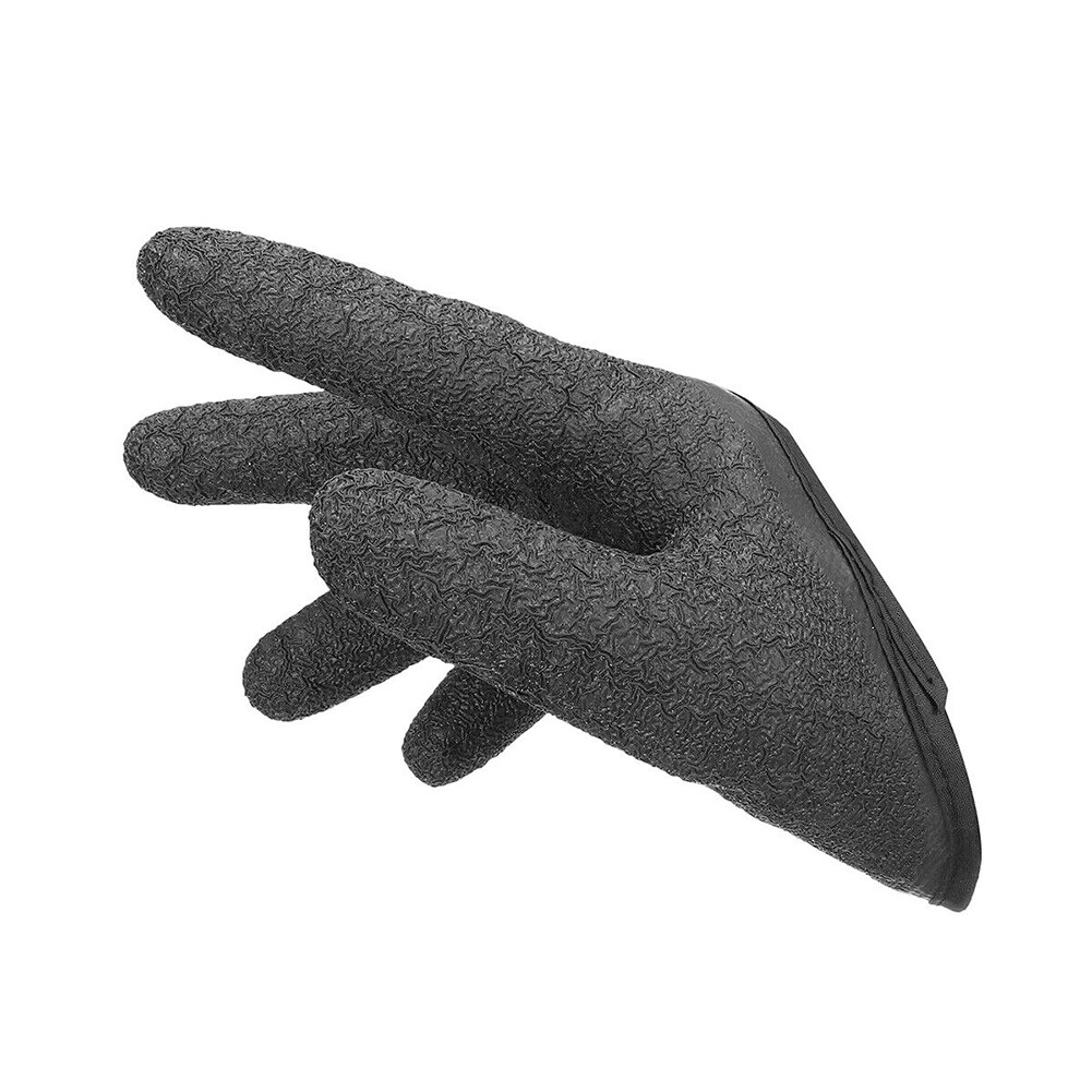 Waterproof Bite Protection Latex With Magnetic Buckle Cut Resistant Safety Catching Anti Slip Fishing Gloves Outdoor Fisherman