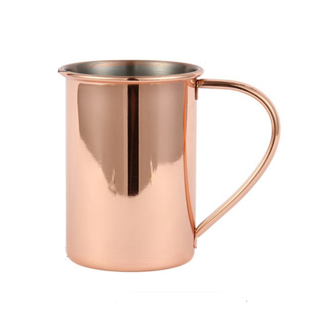 420ml Stainless Steel Silver Mugs Coffee Beer Cup Double Wall Water Mug Traveling Outdoor Camping Sports Mugs for Home Bar