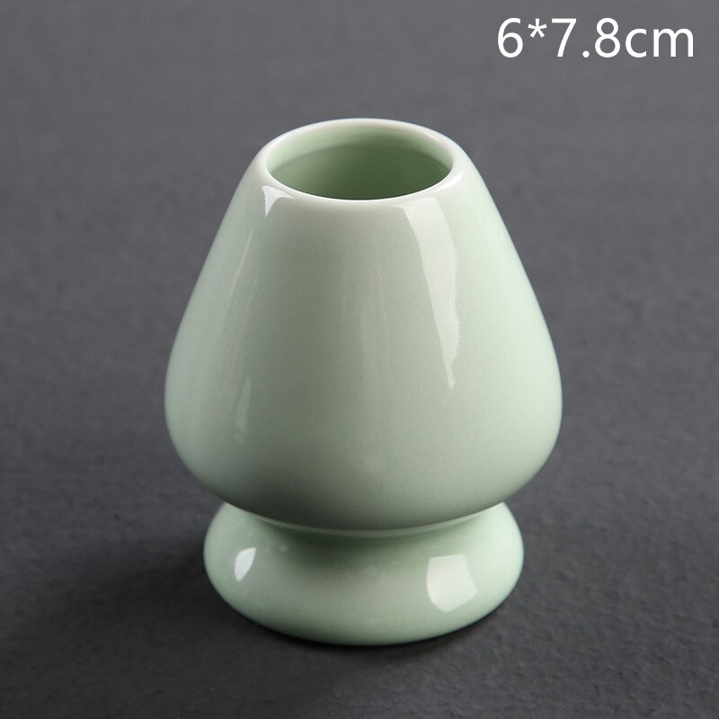 6X7.8 Cm Keramische Matcha Houder Matcha Whisk Stand Chasen Houder Voor Japanse Groene Thee Garde Houder 1 Pc