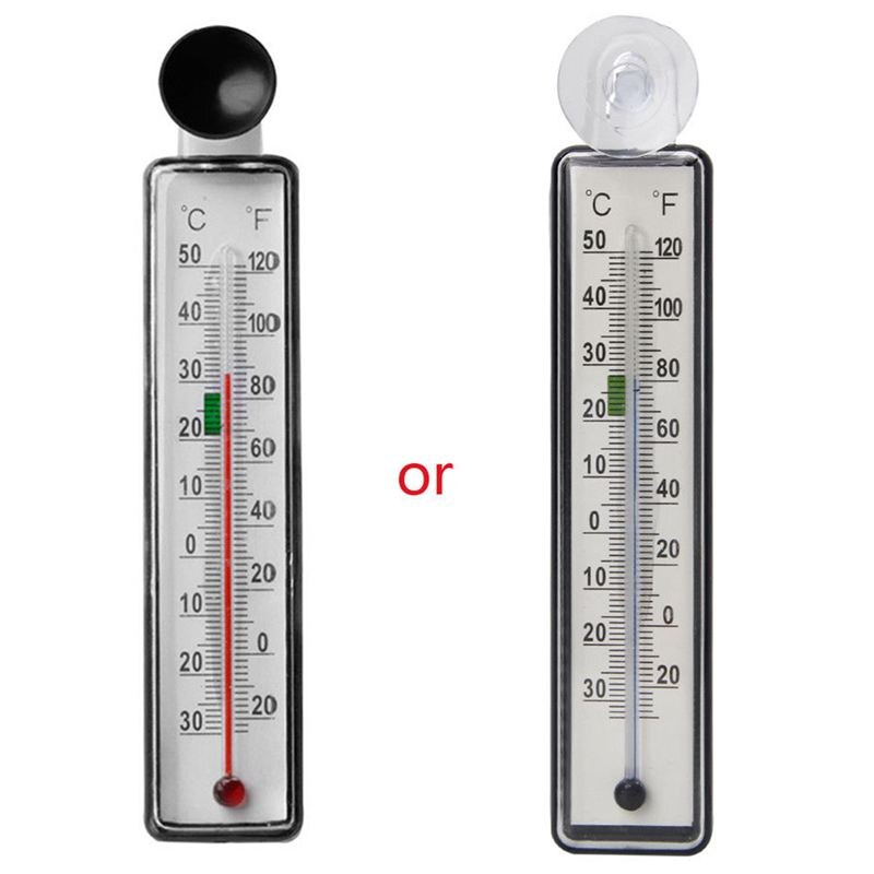 Aquarium Aquarium Thermometer Glas Meter Wasser Temperatur Messgerät Saugnapf